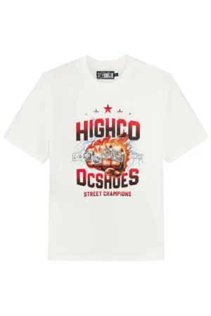 Camiseta Branca High Streetwear Masculina