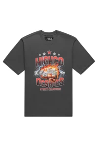 Camiseta Cinza High Streetwear Masculina 