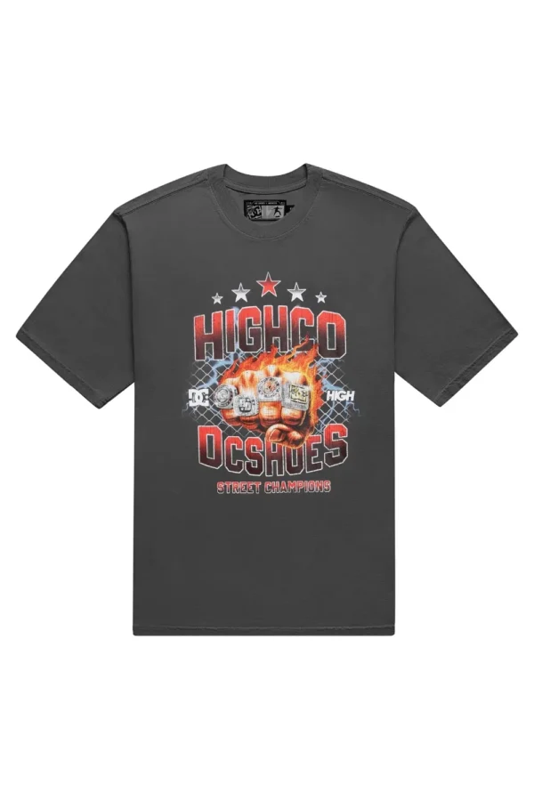 Camiseta Cinza High Streetwear Masculina