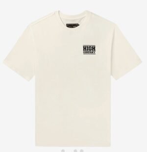 Camiseta Branca High Streetwear Masculina