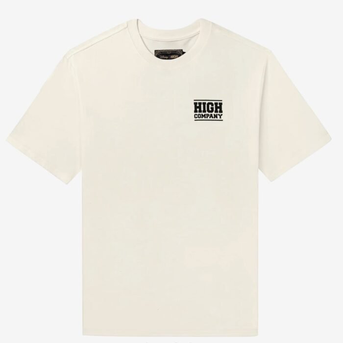 Camiseta Branca High Streetwear Masculina