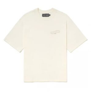 Camiseta Bege High x Quadro Streetwear Masculina 