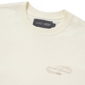 Camiseta High x Quadro Bege Streetwear