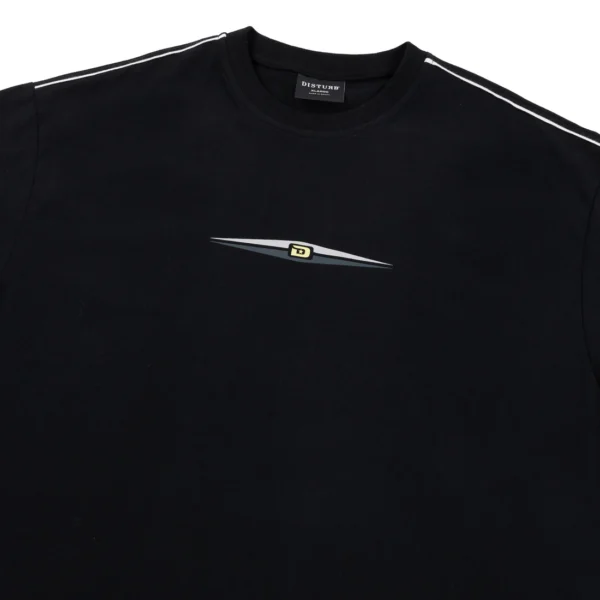 T-SHIRT ACUTE PRETO DISTURB