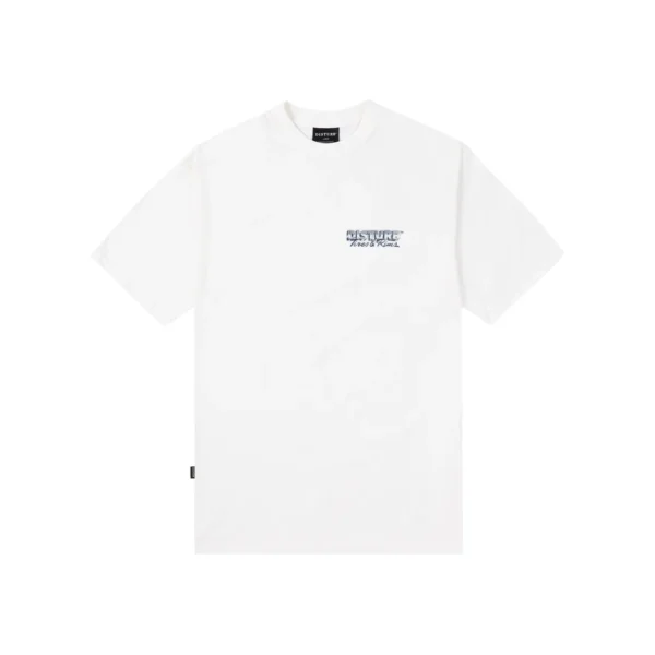 Camiseta Disturb branca Streetwear Camiseta Branca Disturb Oversized Streetwear Masculina