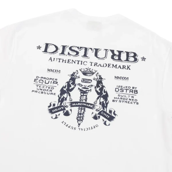 T-SHIRT HARDWARE UNIT BRANCA DISTURB