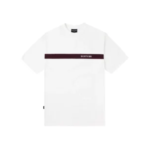 Camiseta Branca Disturb Streetwear Masculina