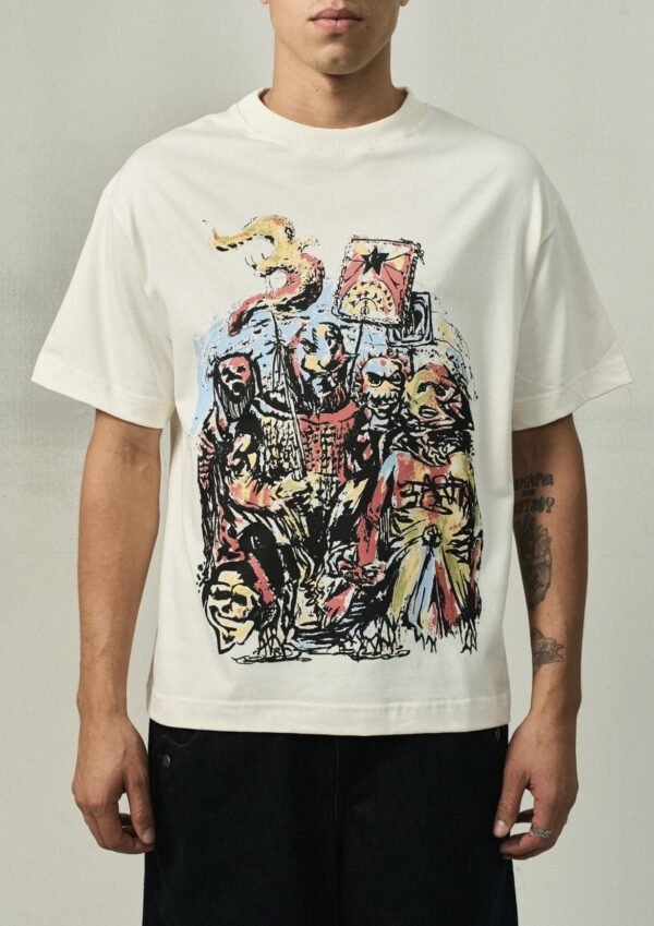 Screenshot CAMISETA "ESTANDARTE" OFF WHITE BARRA CREW