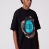 T-SHIRT OVERSIZED STOPWATCH BLACK THESAINT