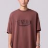Camiseta Marrom Thesaint Oversized Masculina
