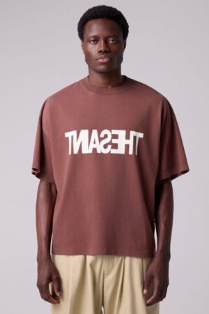 Camiseta Marrom Boxy Thesaint