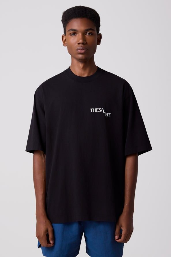 Camiseta Preta Oversized Thesaint