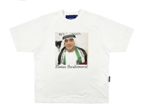 Camiseta Off White Boxy Mad Maradona