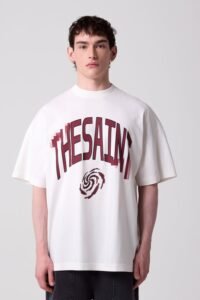 Camiseta Off White Thesaint Oversized Streetwear Masculina 