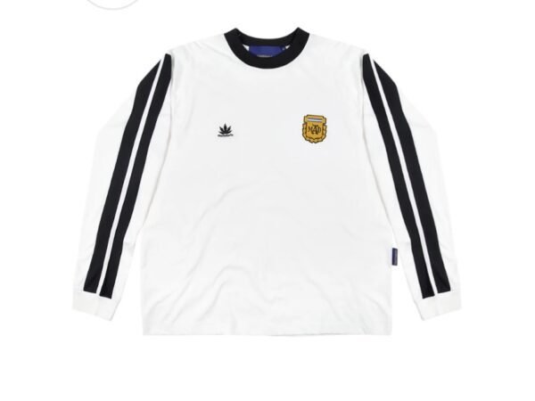 LONGSLEEVE 4 LISTRAS MUITO FORTE (OFF WHITE)