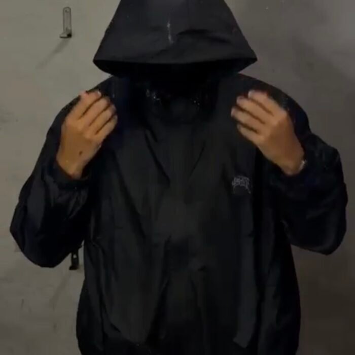 Track Jacket Handle 4Suf Black