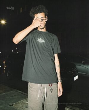Camiseta Sufgang Streetwear Preta Camiseta Preta Sufgang Streetwear Masculina
