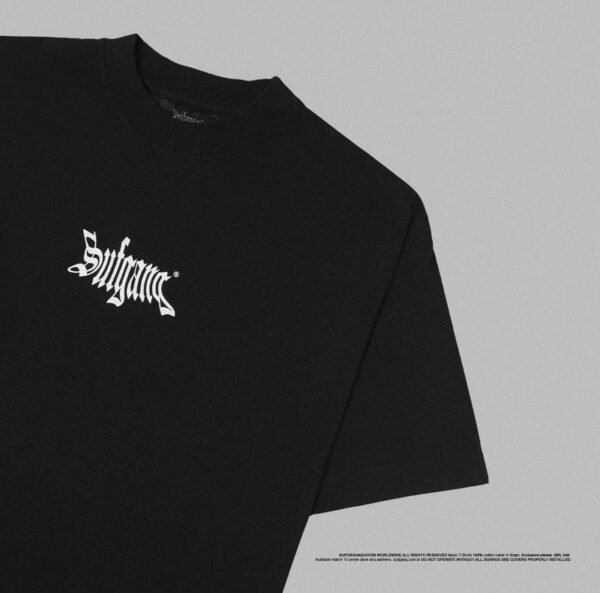 CAMISETA SUFGANG BASIC BLACK/WHITE