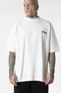 Camiseta off white Approve oversized streetwear masculina