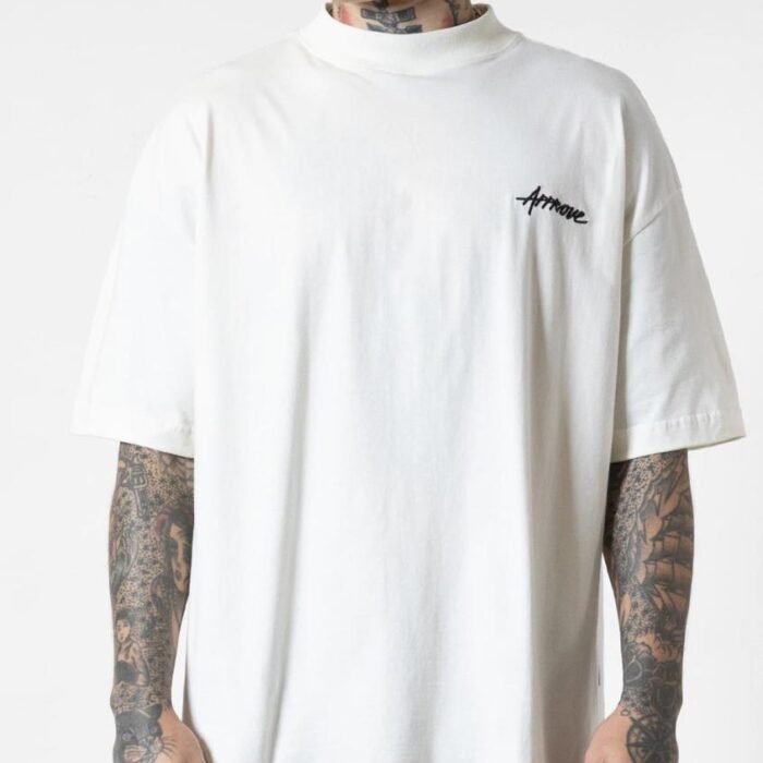 Camiseta off white Approve oversized streetwear masculina