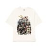 Camiseta Barra Crew Over Branca Camiseta Branca Barra Crew Oversized Masculina