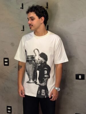 CAMISETA BUSSFLY CHAMPIONS NEYMAR OFF WHITE