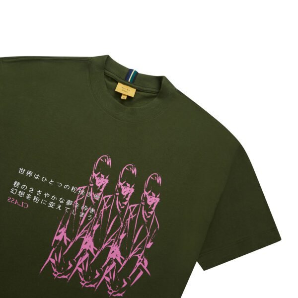 T-SHIRT CLASS ARTWORK JAPAN GREEN