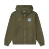 HOODIE ZIPPER CLASS "BERTONE" GREEN