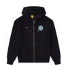 HOODIE ZIPPER CLASS "BERTONE" BLACK