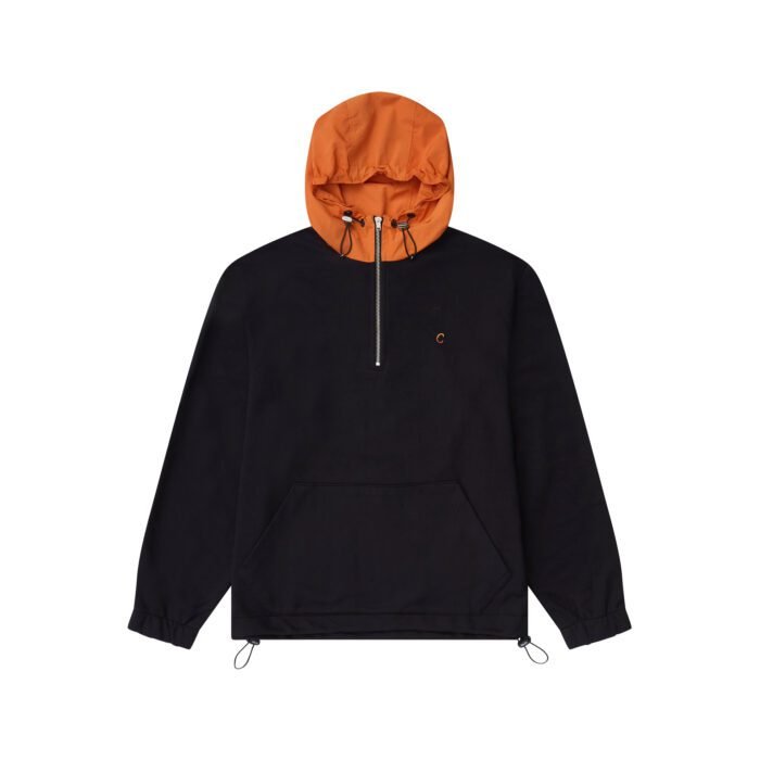 IMG_3902 PLATINUM HOODIE CLASS "AOK" BLACK/ORANGE