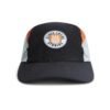 3 PANEL SPORT HAT CLASS "AOK" BLACK/HAZELNUT