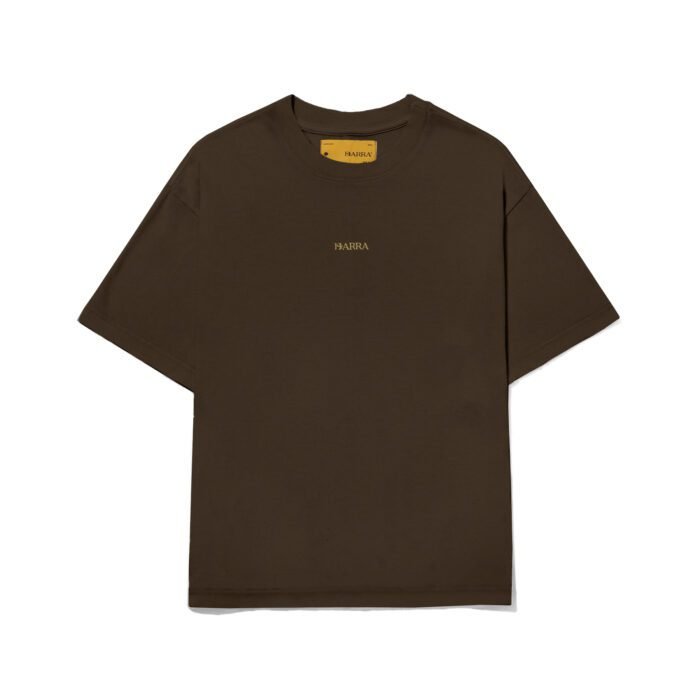IMG_3972 CAMISETA BARRA CREW BARRA LOGO MARROM