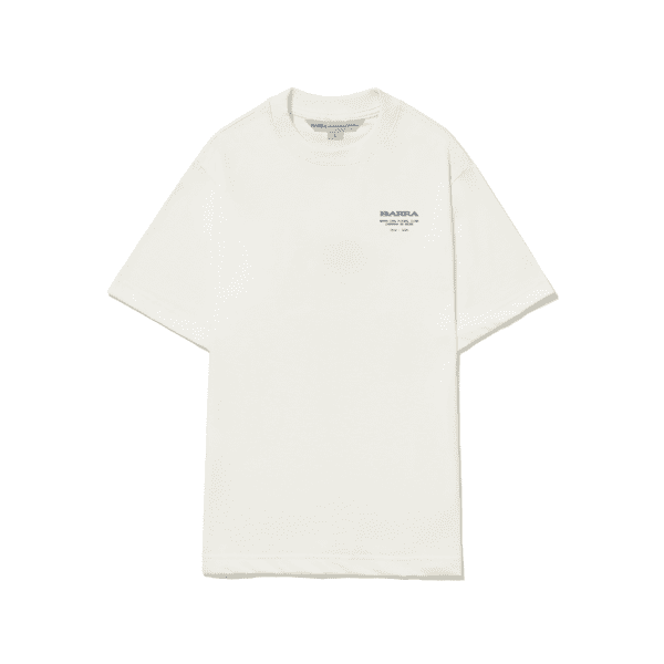 CAMISETA BARRA CREW BFC OFF WHITE