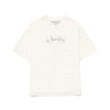 CAMISETA BARRA CREW CROQUI OFF WHITE