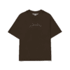 CAMISETA BARRA CREW CROQUI MARROM