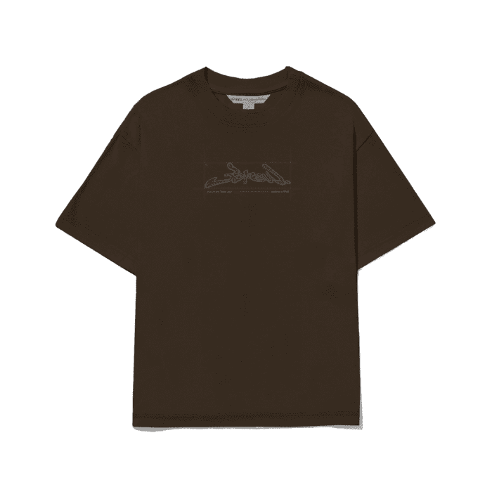 IMG_3993 CAMISETA BARRA CREW CROQUI MARROM