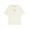 CAMISETA BARRA CREW RAGLAN MARMORIZADA B REFLEXO OFF WHITE
