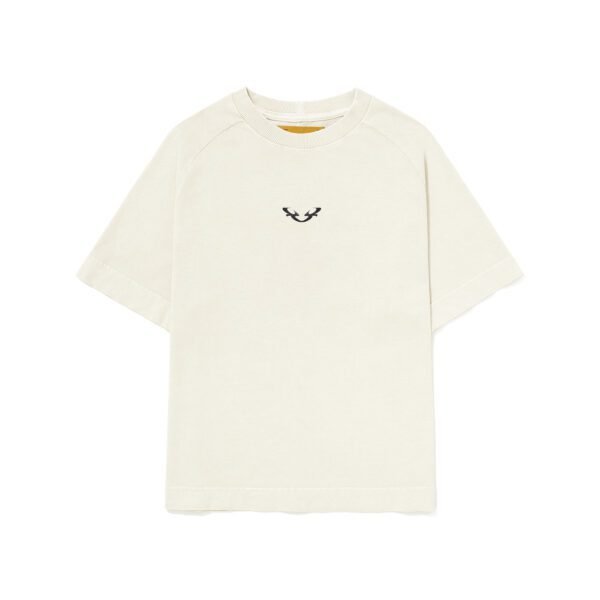 CAMISETA BARRA CREW RAGLAN MARMORIZADA B REFLEXO OFF WHITE