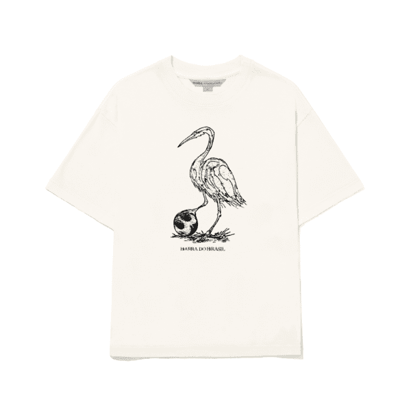 CAMISETA BARRA CREW NATIVA OFF WHITE