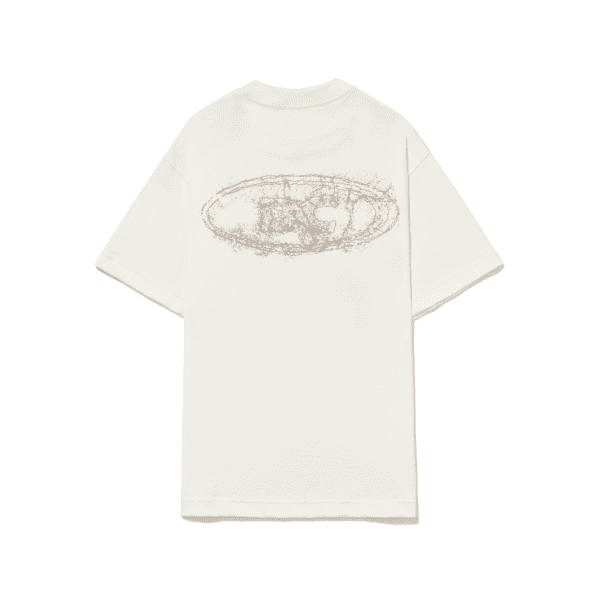 CAMISETA BARRA CREW GOODS LOGO REMIX OFF WHITE