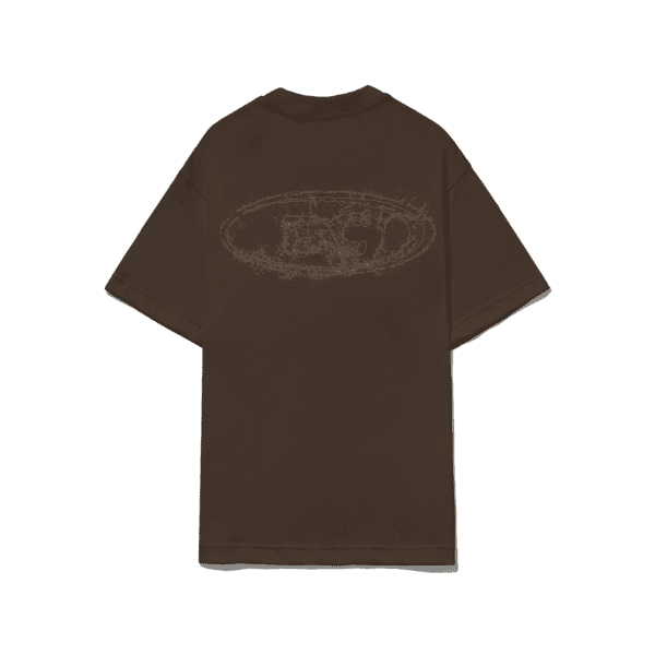 CAMISETA BARRA CREW GOODS LOGO REMIX MARROM