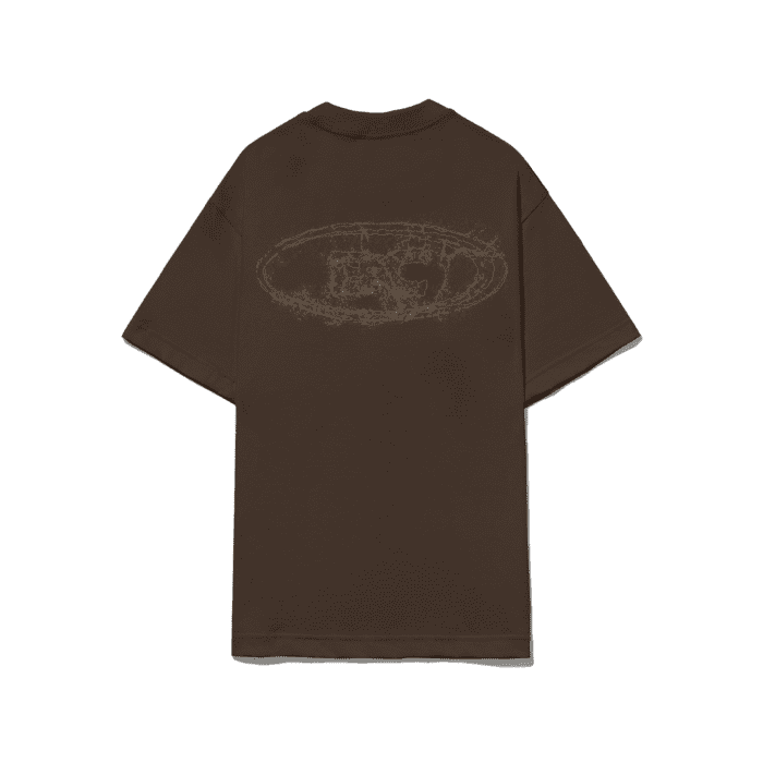 IMG_4019 CAMISETA BARRA CREW GOODS LOGO REMIX MARROM