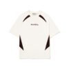 CAMISETA BARRA CREW RECORTADA BARRA REMIX OFF WHITE