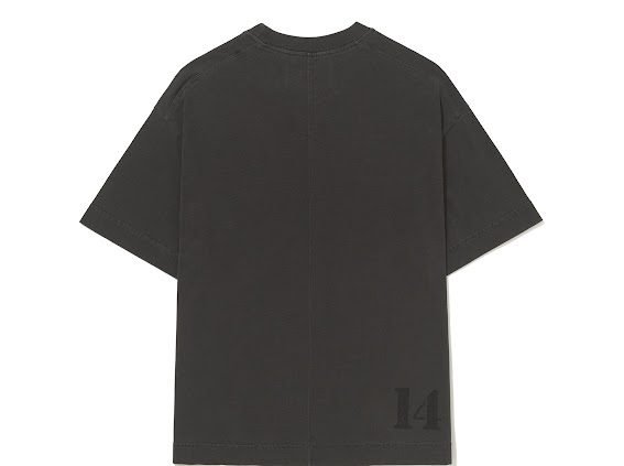 CAMISETA BARRA CREW BRASÃO PRETA ESTONADA