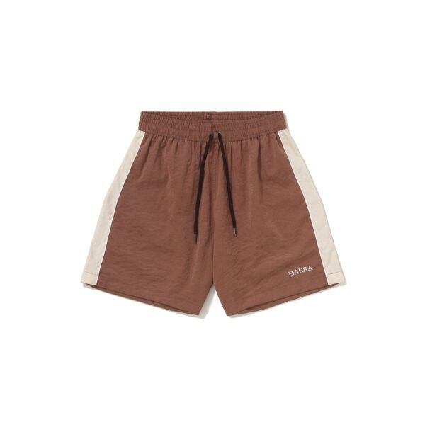 SHORT BARRA CREW ESPORTIVO CLÁSSICO MARROM