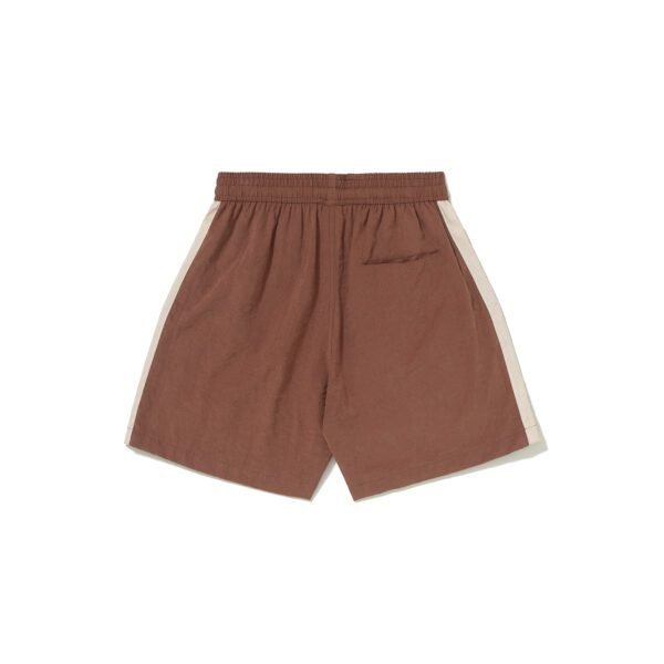 SHORT BARRA CREW ESPORTIVO CLÁSSICO MARROM