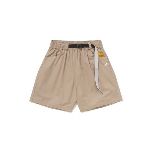 SHORT BARRA CREW SARJA TECH BEGE