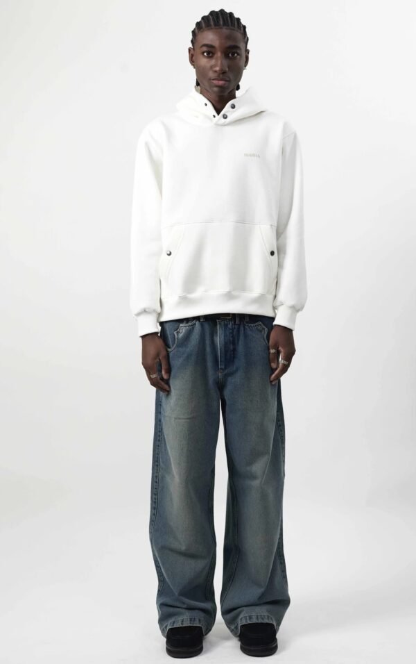 MOLETOM BARRA CREW BFC OFF WHITE