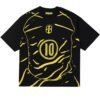 CAMISETA SELEÇÃO PRETA E AMARELO