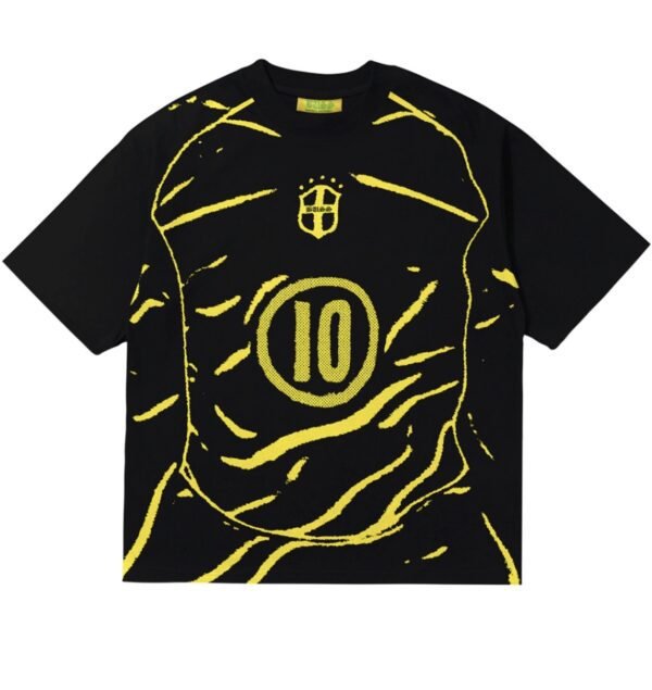 CAMISETA SELEÇÃO PRETA E AMARELO